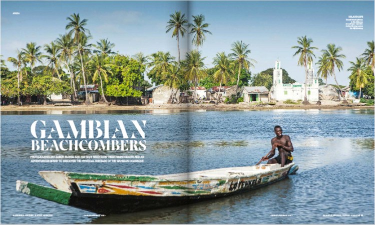 Walking Gambia coastline_Brussels Airlines