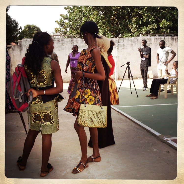 Our students have style! Image © Helen Jones-Florio GIRLS GOSSIP