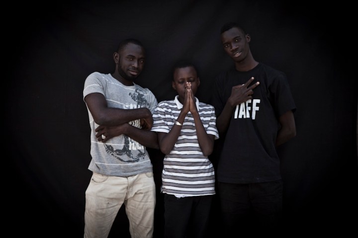 Student portrait workshop - Kombos, The Gambia, West Africa. Image by  Aisha P.Njie. With Jason Florio