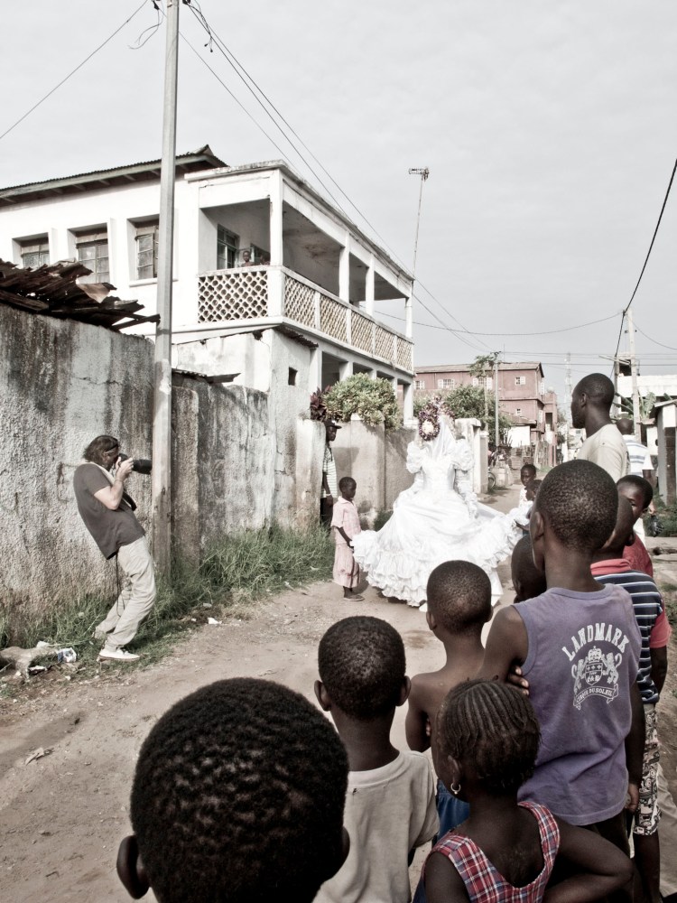 Here comes the bride - Banjul, The Gambia