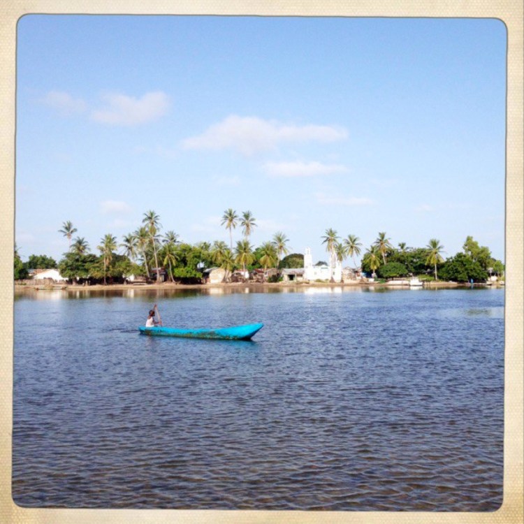 Jinack Island pirogue