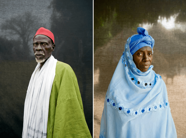 'Silafando' - gambian village chiefs and elders. Portraits ©Jason Florio 