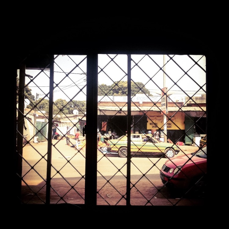Through the window - Serrekunda, The Gambia, West Africa
