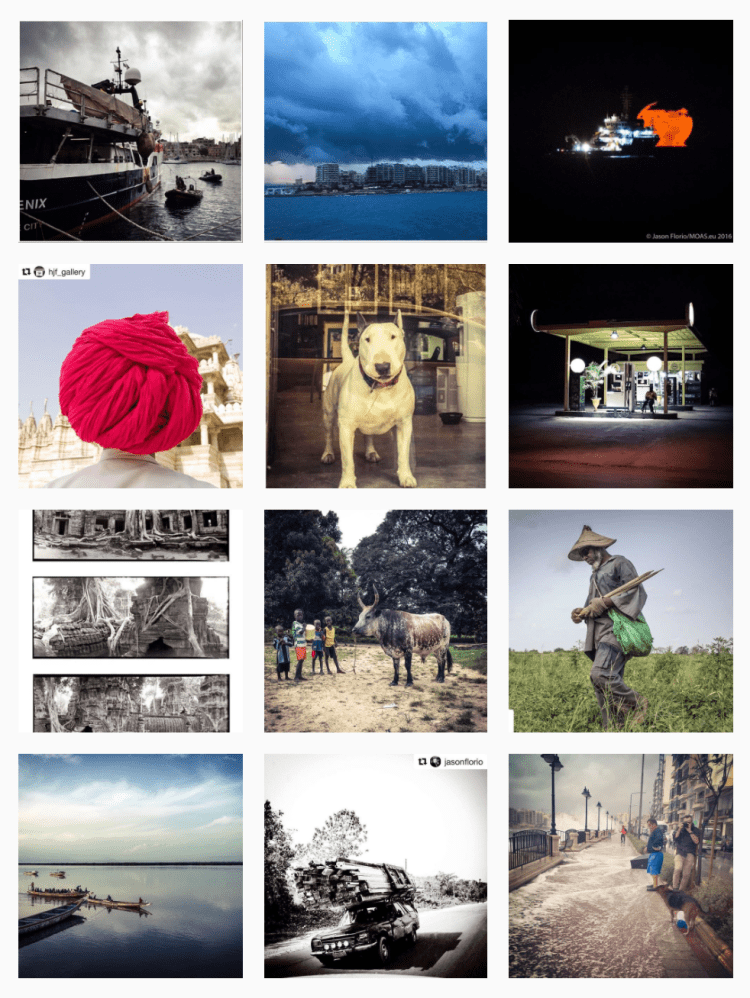 Instagram - Floriotravels - montage of travel images