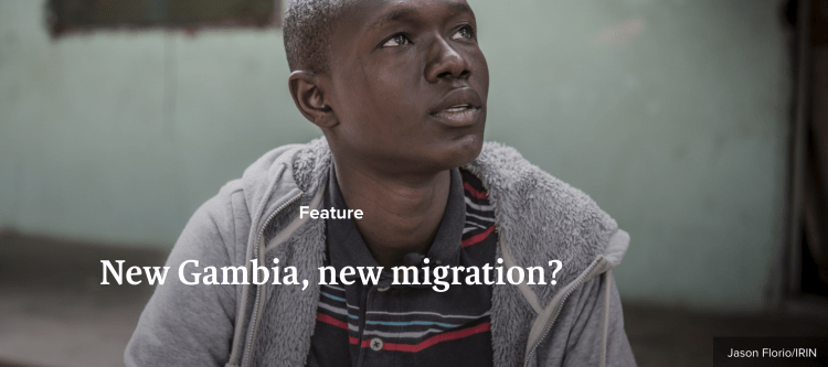 Mohammed - repatriated Gambian from Libya, by IOM - image © Jason Florio