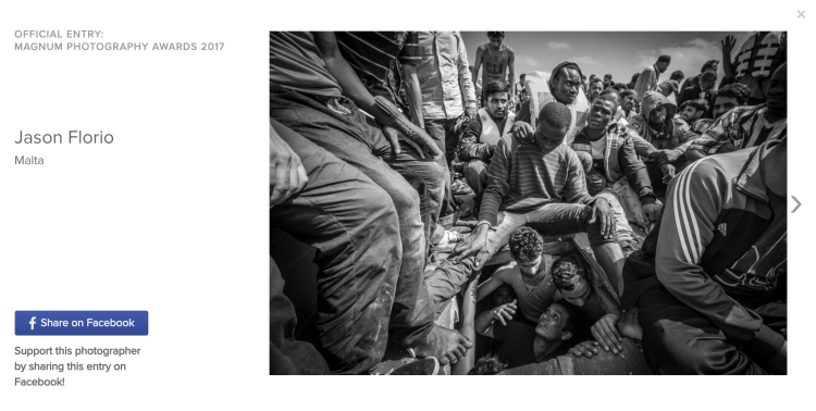 Jason Florio – ‘Destination Europe’ entries into Magnum Photography Awards 2017