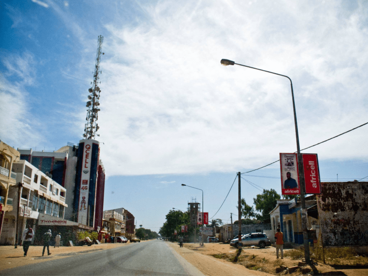 Quiet on the streets of Banjul, The Gambia, after failed coup attempt - image © Helen Jones-Florio