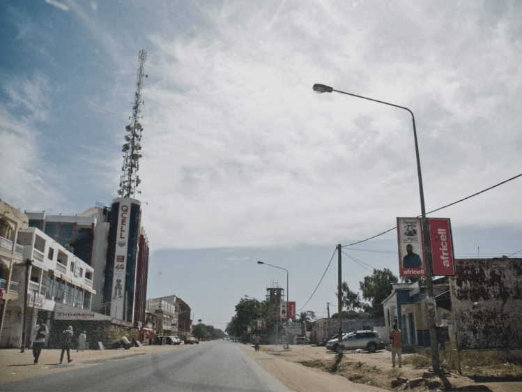Quiet on the streets of Banjul, The Gambia, after failed coup attempt - image © Helen Jones-Florio