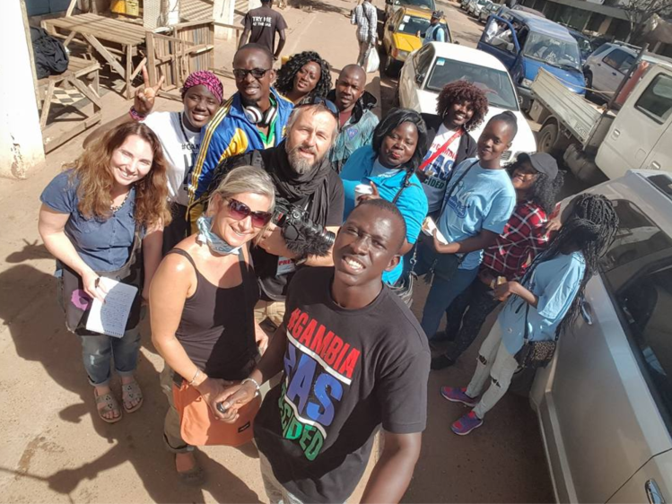A chance meeting with an inspiring bunch of people, on the streets of Banjul, Gambia