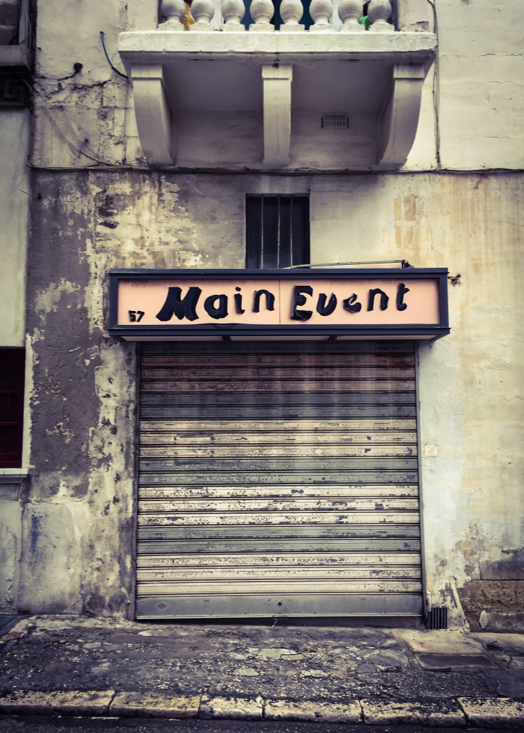 The Main Event - Old store front, Malta © Helen Jones-Florio