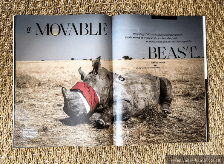 ‘Movable Beast’ Smithsonian Magazine, June 2018 – image ©Jason Florio