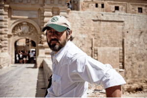 Photographer, Jason Florio in Mdina, Malta- image © Helen Jones-Florio