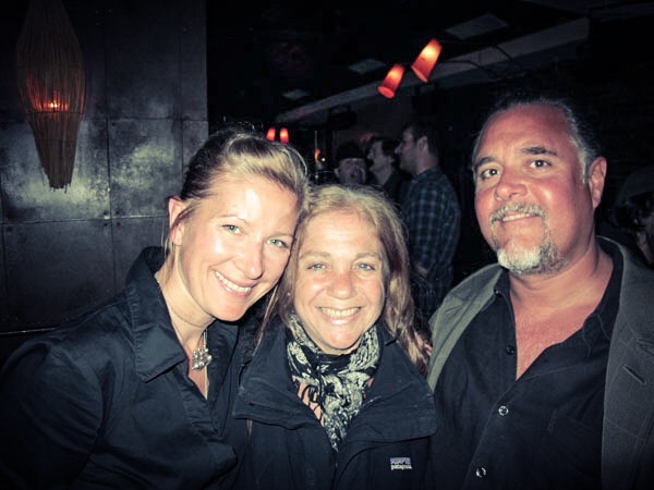 Good times with the Cohens, Diablos, West 10th St, NYC L-R: Helen, Yaffa, Nachum