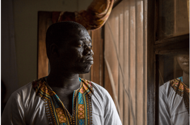 Sainey MK Marenah – a dissident Gambian journalist, jailed by Jammeh © Jason Florio, 2017 – Victims & Resisters of a Regime.