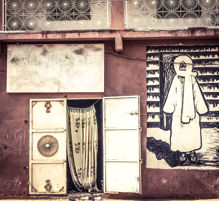 Serigne Touba Doors, Banjul, The Gambia, West Africa architecture © Helen Jones-Florio
