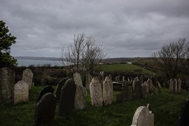 Isolation - images ©Jason Florio - an old graveyard, overlooking the sea, Cornwall, UK