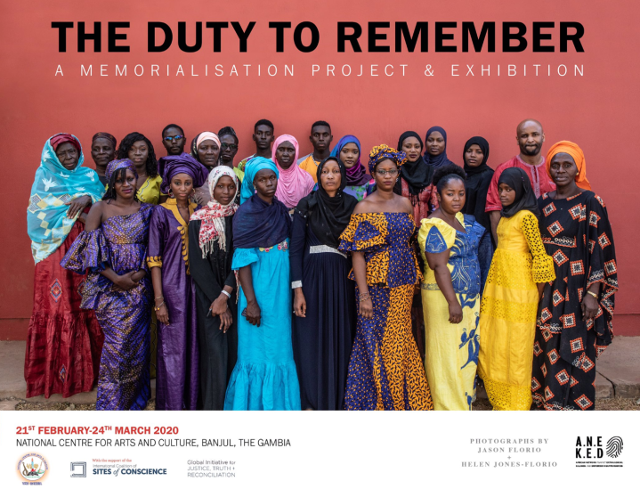 Photography exhibition - portraits ©Jason Florio/Helen Jones-Florio from 'Gambia - victims, and resisters of the Yahya Jammeh regime, The Gambia, West Africa 
