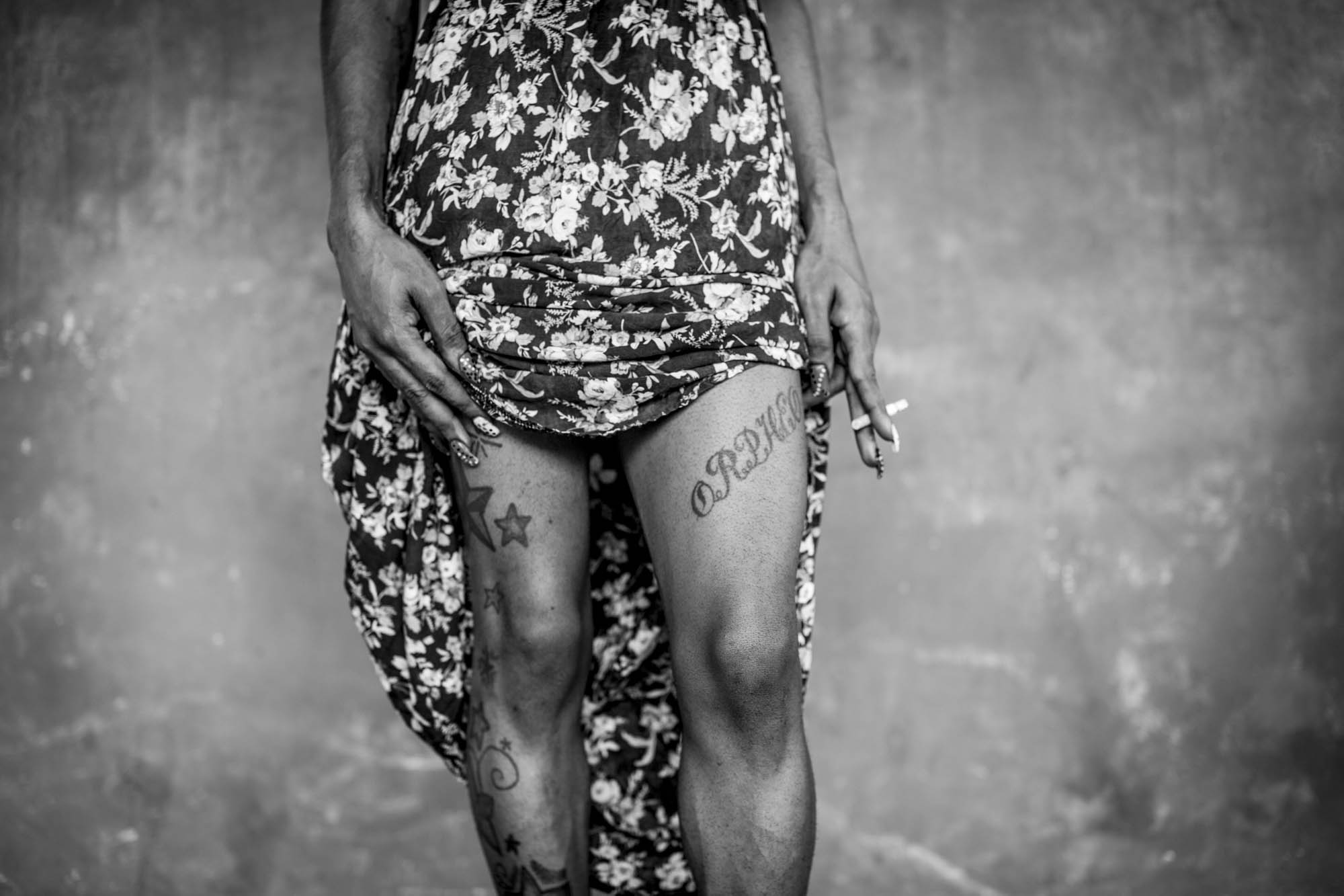 black and white portraits of the powerful trans-women of Guyana Trans United. Images © Jason Florio