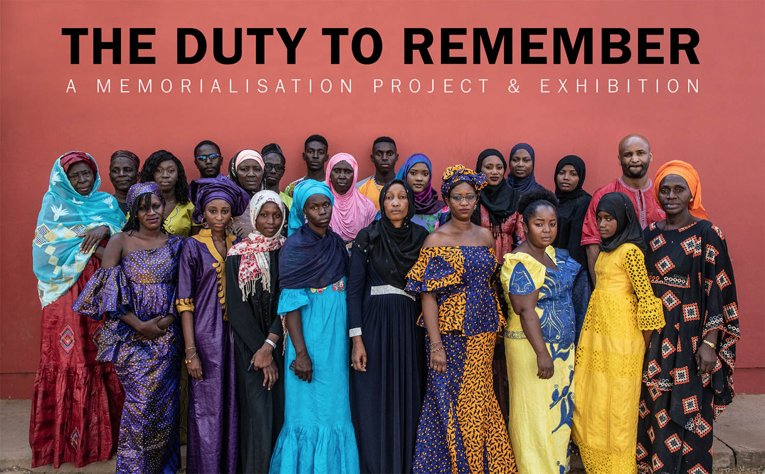 Exhibition: The Duty to Remember - Human Rights Week, Geneva, November 2020. Image ©Jason Florio/Helen Jones-Florio 'Gambia-victims and resisters'