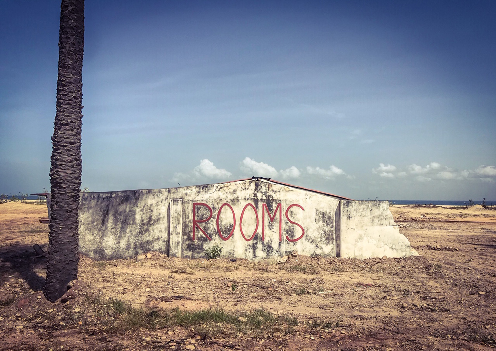 Gambia - R.I.P. Radio Syd the exterior of what was the first commercial radio station in Africa, Banjul, The Gambia, West Africa. Image ©Helen Jones-Florio