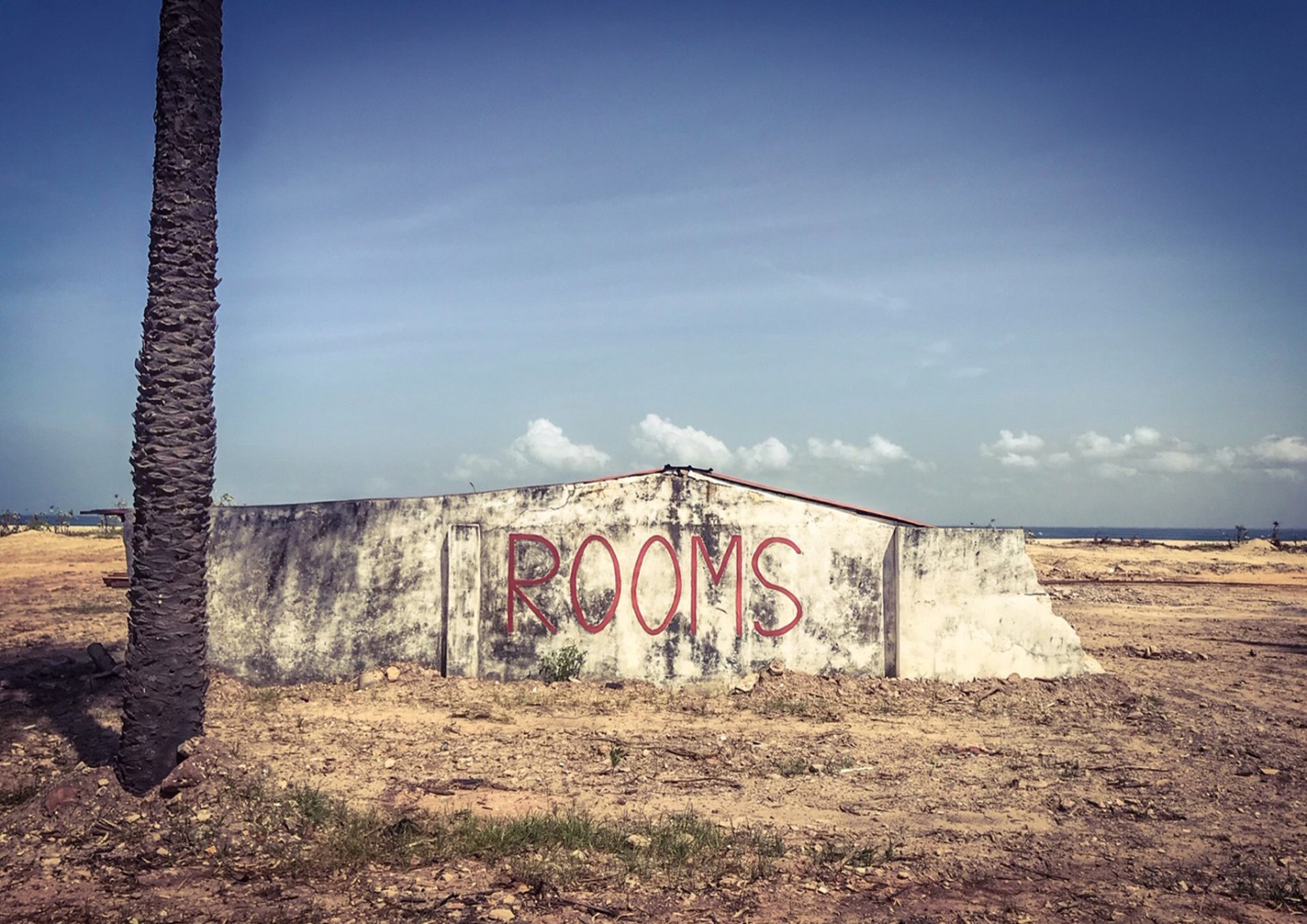Gambia - R.I.P. Radio Syd the exterior of what was the first commercial radio station in Africa, Banjul, The Gambia, West Africa. Image ©Helen Jones-Florio