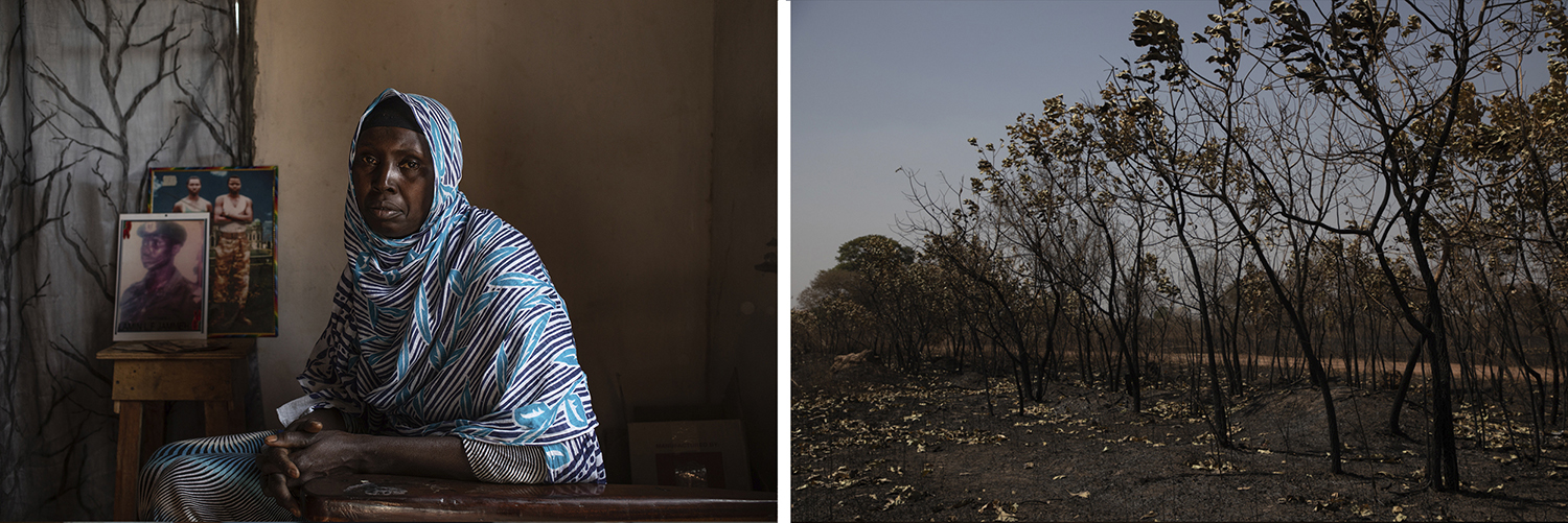 CAP PRIZE 2021 SHORTLIST: Sunkary Yarboe, the first wife of Lt Basiru Barrow. On November 11th 1994, Barrow was executed during an alleged coup attempt. Images ©Jason Florio/Helen Jones-Florio