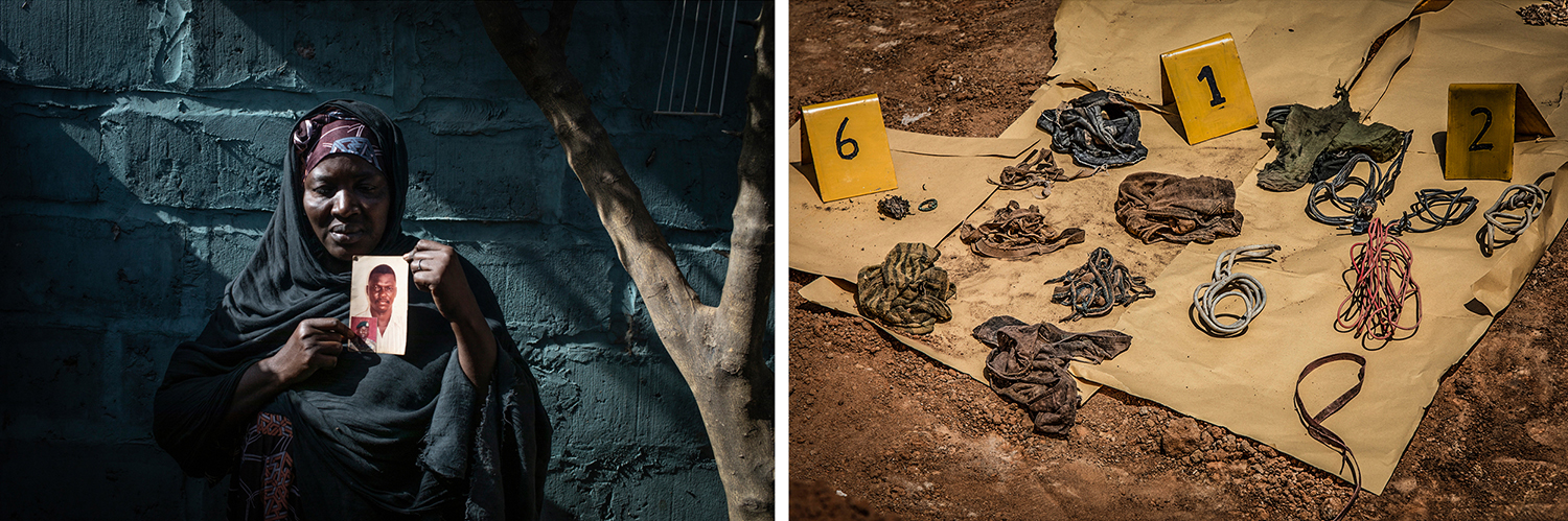 CAP PRIZE SHORTLIST 2021: Isatou Marong, widow of Sergeant Basiru Camera. On November 11th, 1994, Basiru, along with almost two dozen other soldiers, were tortured, and executed by fellow soldiers loyal to Yahya Jammeh, accused of an attempted coup . Images ©Jason Florio / Helen Jones-Florio