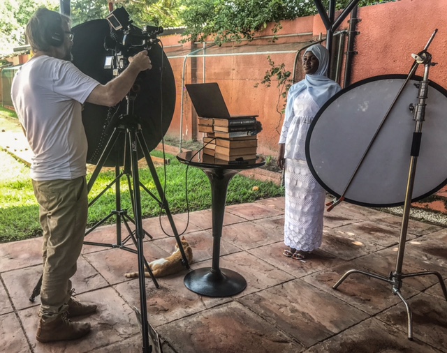 FILMING FOR AMNESTY INTERNATIONAL AFRICA - MARIAMA JOHM & JASON FLORIO