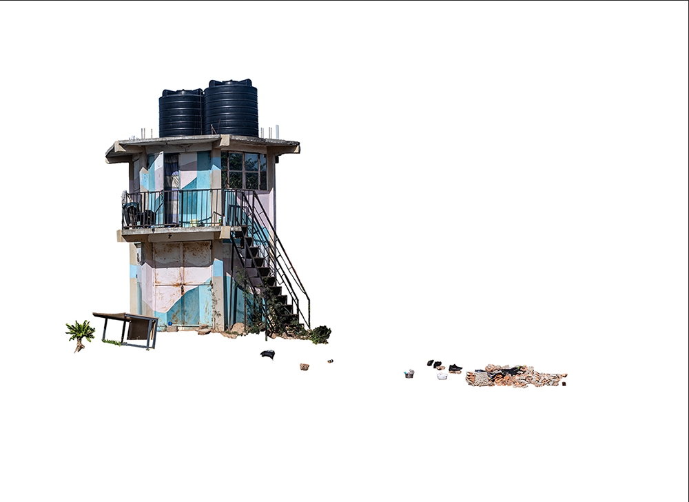 Tower, colour photography print, The Gambia, West Africa ©Helen Jones-Florio